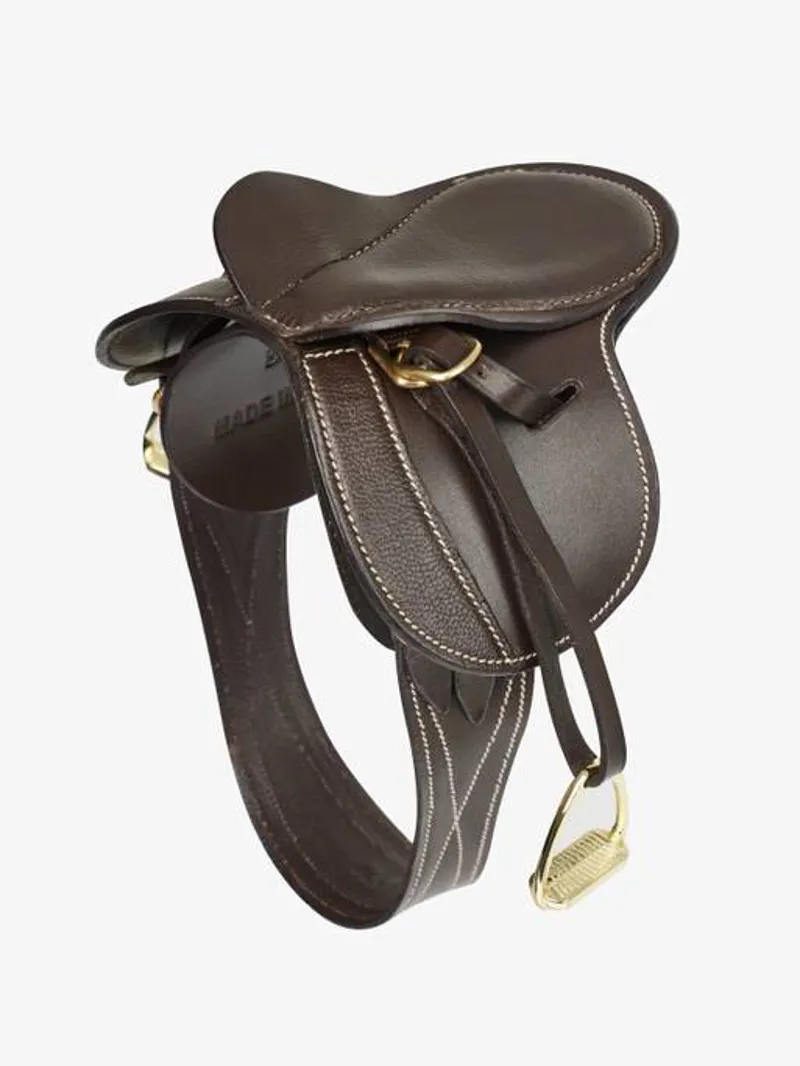 LeMieux Toy Pony Saddle in Brown-1
